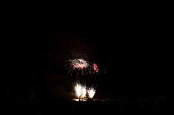 Feuerwerk auf Mallorca — Stockfoto