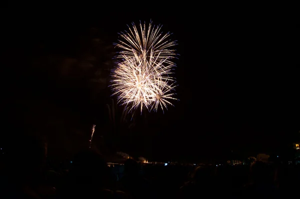 Fireworks uygulamasında Mallorca — Stok fotoğraf