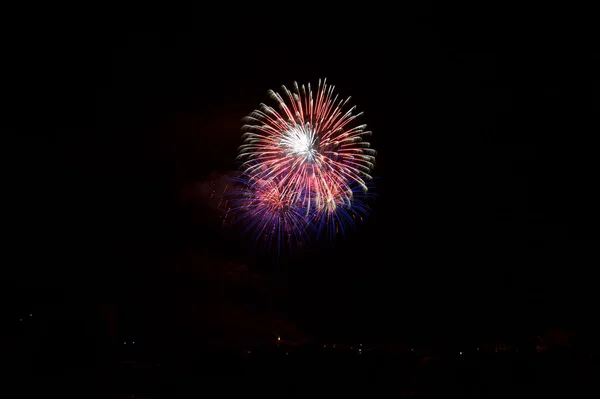 Fireworks uygulamasında Mallorca — Stok fotoğraf