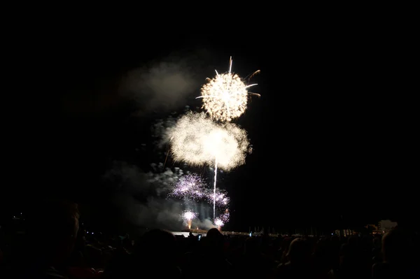 Feuerwerk auf Mallorca — Stockfoto