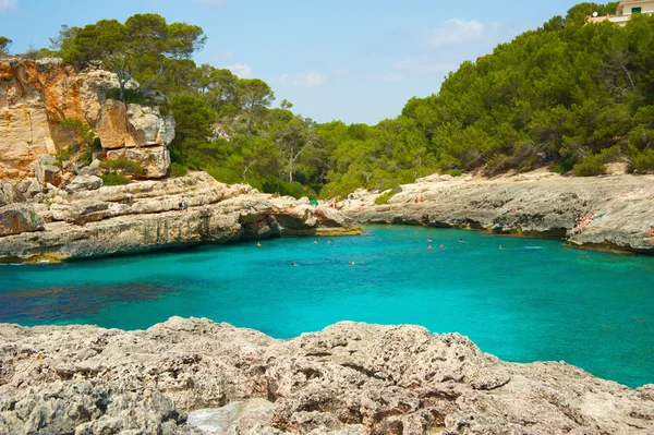 Beste strand in Mallorca - de Balearen — Stockfoto