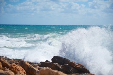 Mallorca kayalık sahil