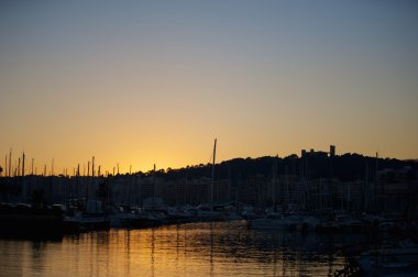 Günbatımı ve liman - Mallorca