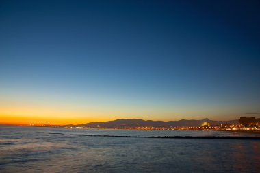Günbatımı ve liman - Mallorca