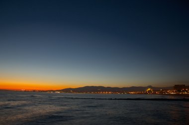 Günbatımı ve liman - Mallorca