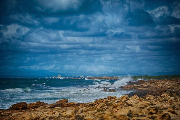 Rocky coast in Mallorca — Stock Photo, Image