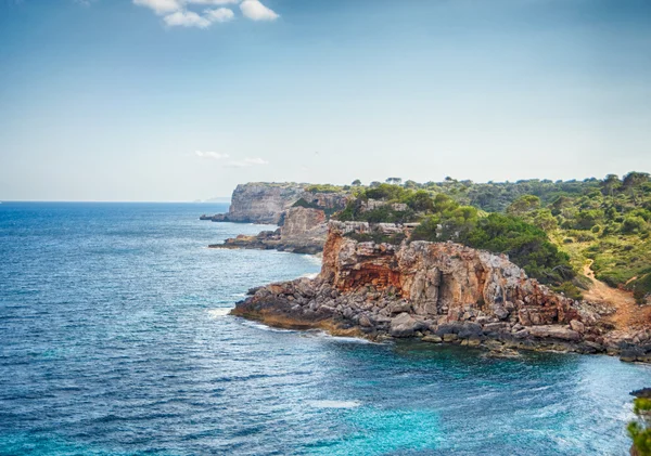 Nejlepší pláž na Mallorce - Baleárské ostrovy — Stock fotografie