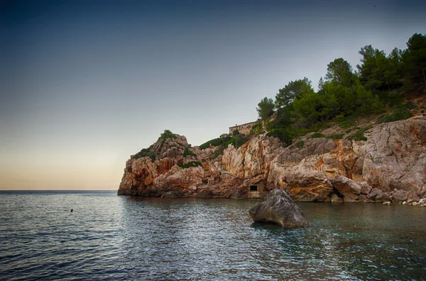 Legjobb strandjától, Mallorca - Baleár-szigetek — Stock Fotó