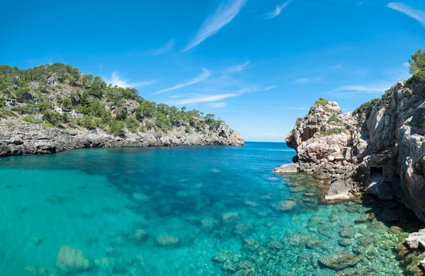 Legjobb strandjától, Mallorca - Baleár-szigetek — Stock Fotó