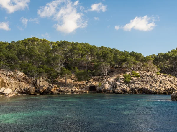 Titkos strandjától, Mallorca — Stock Fotó