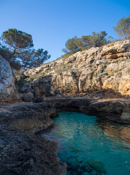 Μυστικό παραλία στη Μαγιόρκα — Φωτογραφία Αρχείου