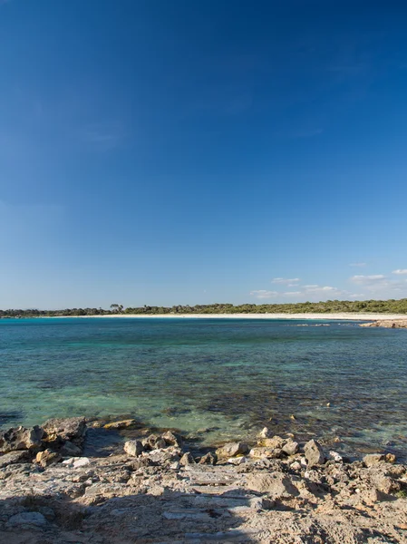 Geheim strand in Mallorca — Stockfoto