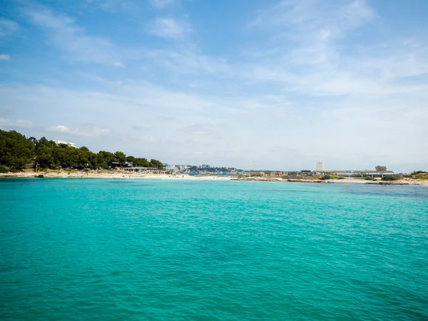 Mallorca van de zee — Stockfoto