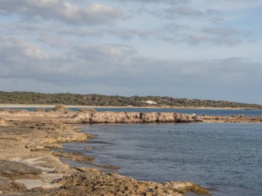 Mallorca gizli ve yalnız beach