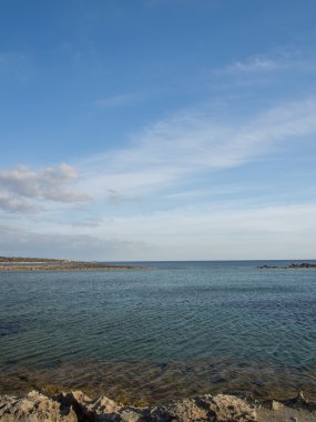 Mallorca gizli ve yalnız beach