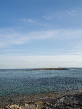 Mallorca gizli ve yalnız beach