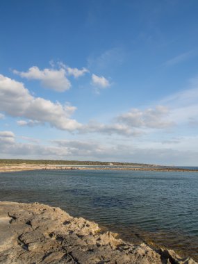 Mallorca gizli ve yalnız beach