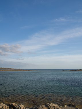 Mallorca gizli ve yalnız beach