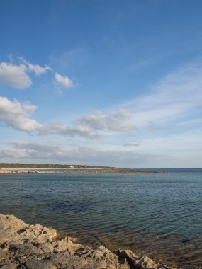 Mallorca gizli ve yalnız beach