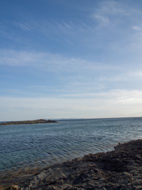 Mallorca gizli ve yalnız beach