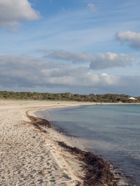 Mallorca gizli ve yalnız beach