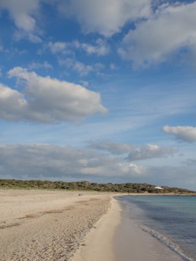 Mallorca gizli ve yalnız beach
