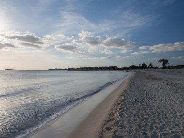 Mallorca gizli ve yalnız beach