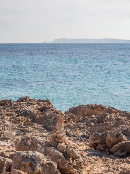 Secret and lonely beach in Mallorca — Stock Photo, Image