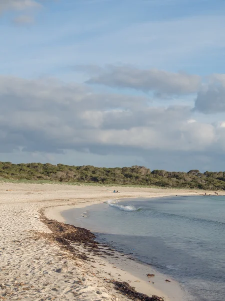 Playa secreta y solitaria en Mallorca — Foto de Stock