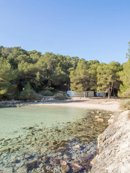 Spiaggia solitaria a Maiorca — Foto Stock