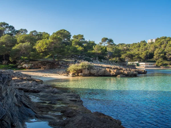 Eenzaam strand in Mallorca — Stockfoto