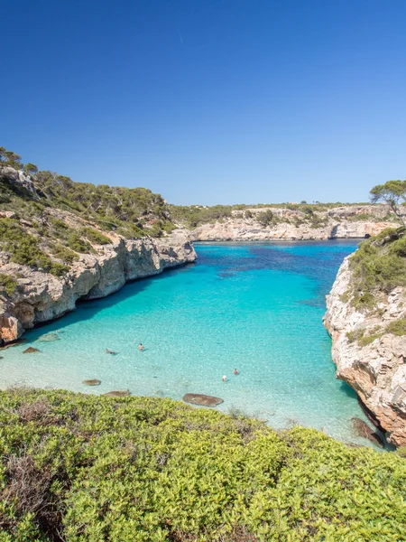 Calo des Moro - legjobb strandjától, Mallorca — Stock Fotó