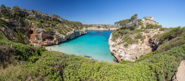 Calo des moro - der beste Strand auf Mallorca — Stockfoto
