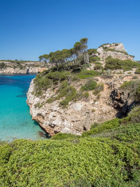 Calo des Moro - Best beach in Mallorca — Stock Photo, Image