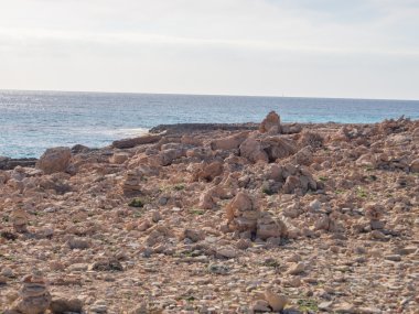 Mallorca gizli ve yalnız beach