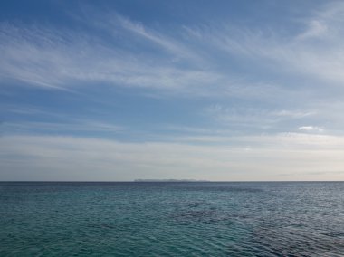 Mallorca gizli ve yalnız beach