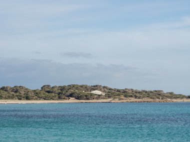 Mallorca gizli ve yalnız beach