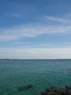 Mallorca gizli ve yalnız beach