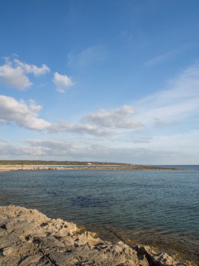 Mallorca gizli ve yalnız beach