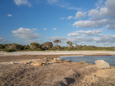 Mallorca gizli ve yalnız beach