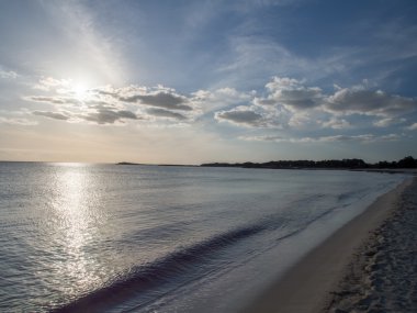 Mallorca gizli ve yalnız beach