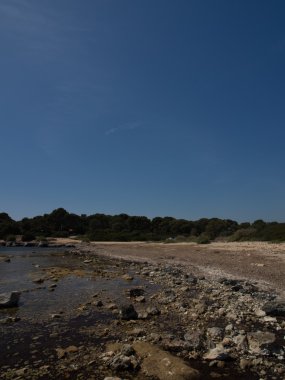 Kayalık sahil Mallorca - Balearic Islands, İspanya