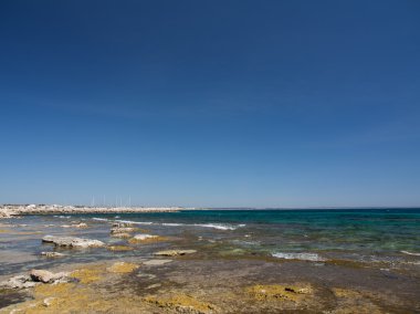 Kayalık sahil Mallorca - Balearic Islands, İspanya