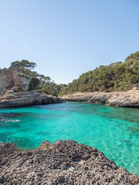 Best beach in Mallorca - Balearic Islands, Spain clipart