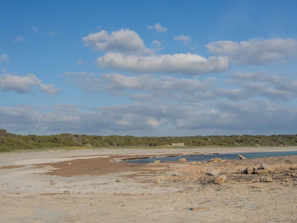 Praia secreta e solitária em Maiorca — Fotografia de Stock