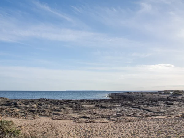 Hemlig och lonely beach på Mallorca — Stockfoto