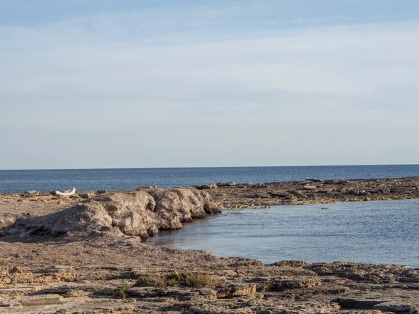 Secret and lonely beach in Mallorca — Stock Photo, Image