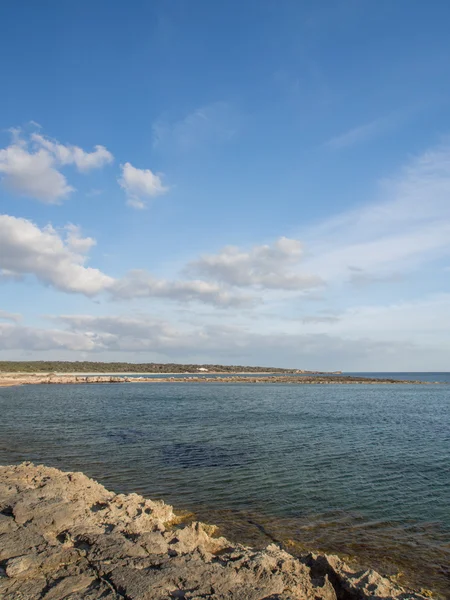 Titkos és magányos strandjától, Mallorca — Stock Fotó