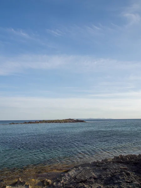 Titkos és magányos strandjától, Mallorca — Stock Fotó