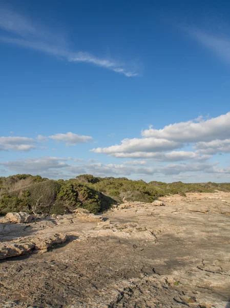 Playa secreta y solitaria en Mallorca — Foto de Stock